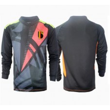 Belgien Målvakt Hemmatröja EM 2024 Långa ärmar